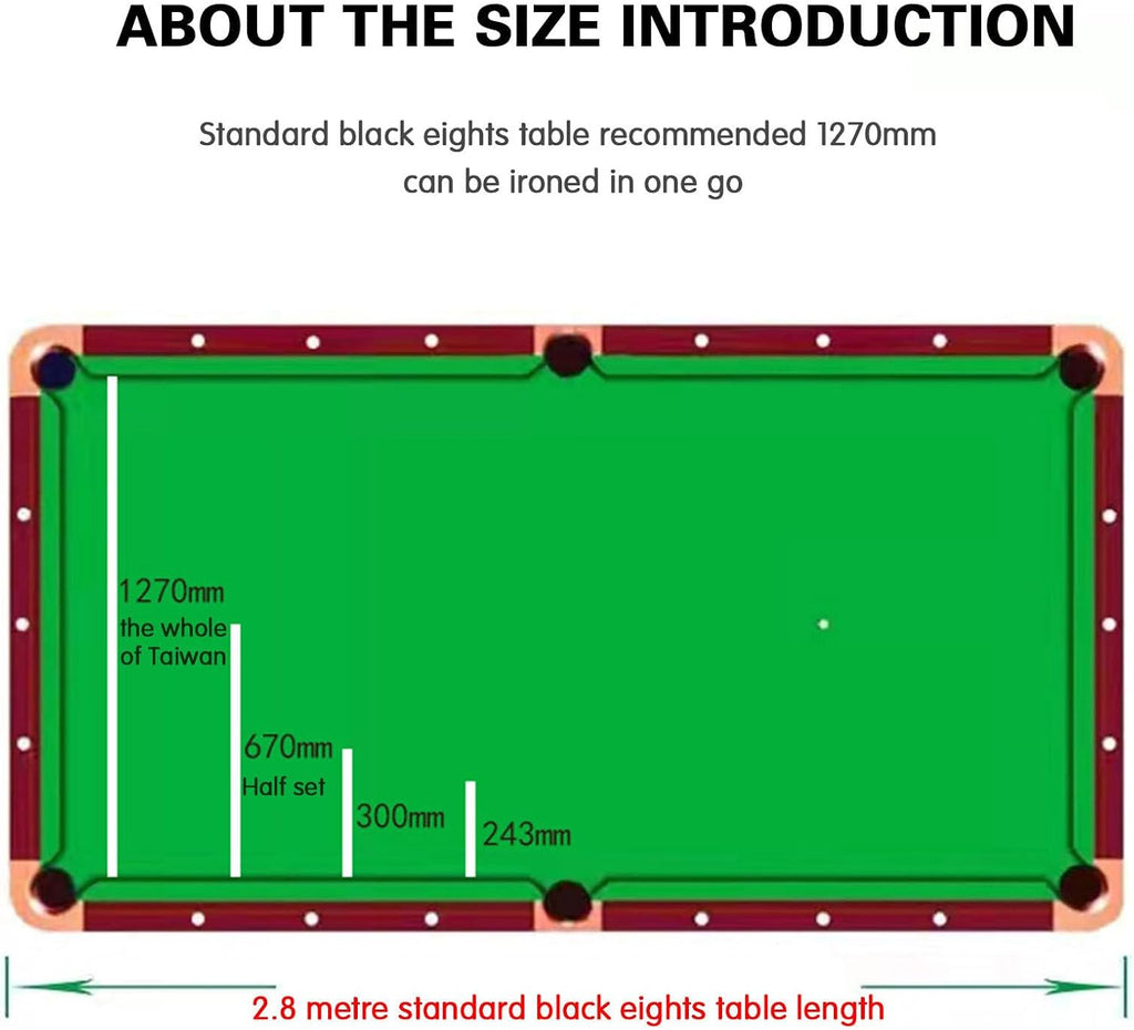 670MM SNOOKER AND BILLIARDS TABEL IRON