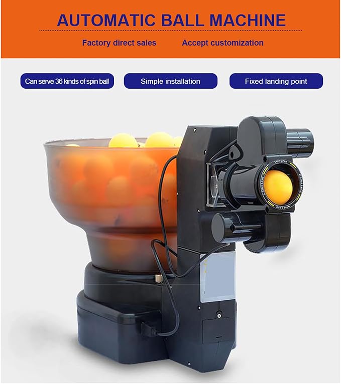 Table Tennis Robot Ping Pong Ball Machine S101 Secondary image