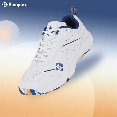 Kumpoo KH-E317 Badminton Shoe (White/Blue) Main image