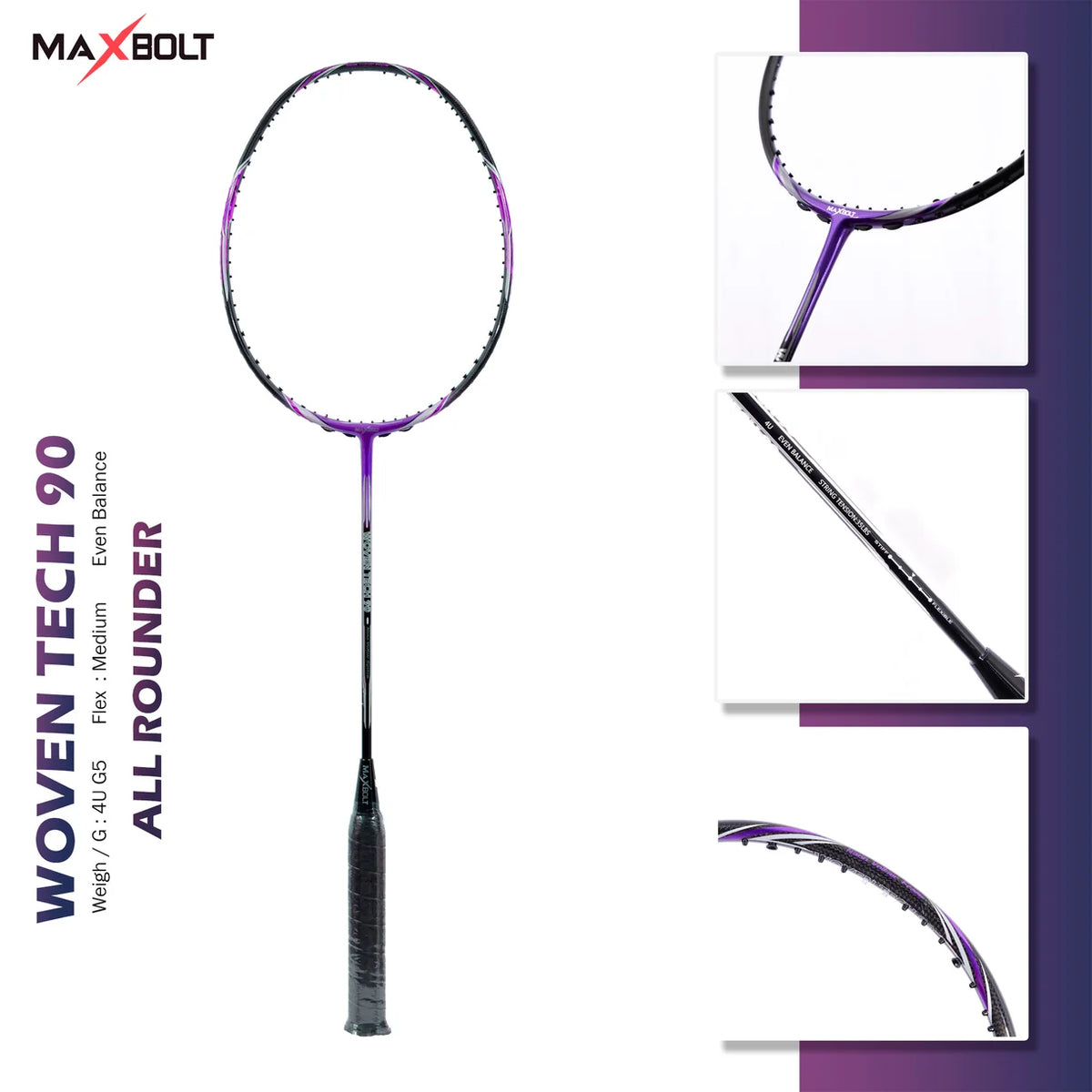 MAXBOLT WOVEN TECH 90 BLUE Main image