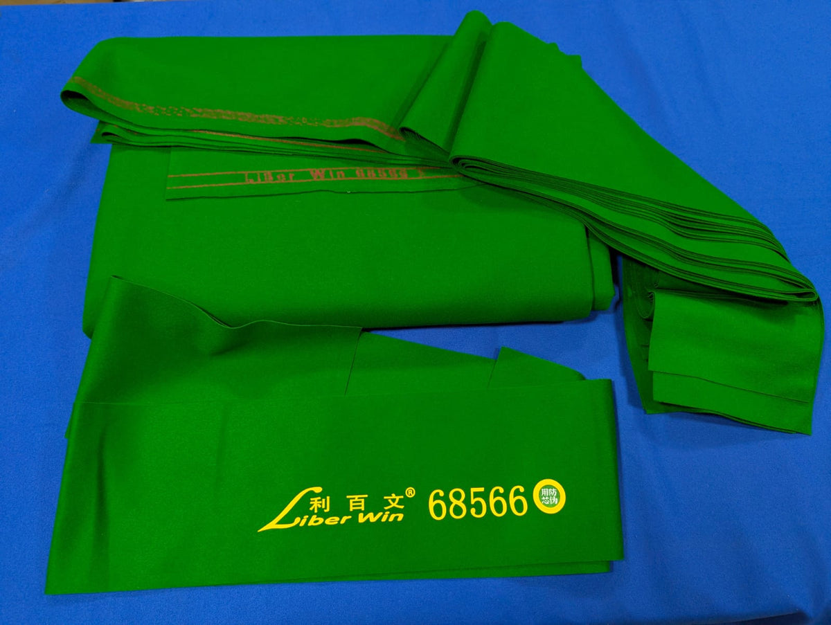 SNOOKER CLOTH 6/12 LIBER WIN 68566 IN PACK