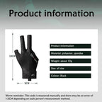 Snooker and Billiards strep gloves