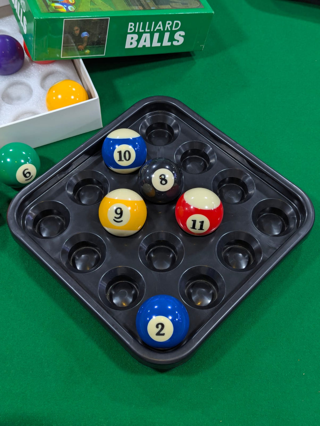 BILLIARDS BALLS TRY
